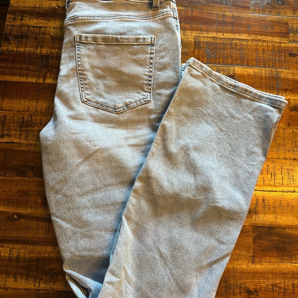 Women's Slim Boot High Rise Jeans - Light Blue